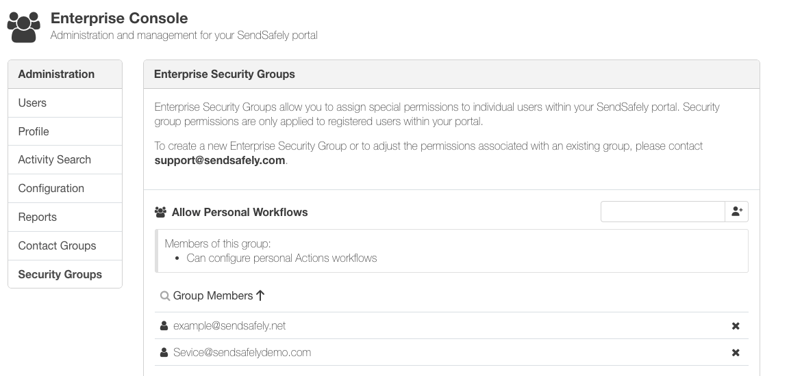 Enterprise Security Group