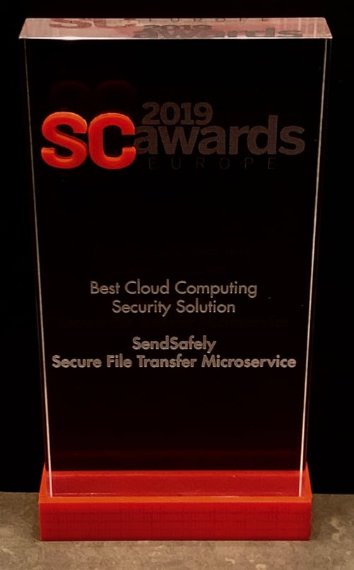 SC Magazine Award Trophy