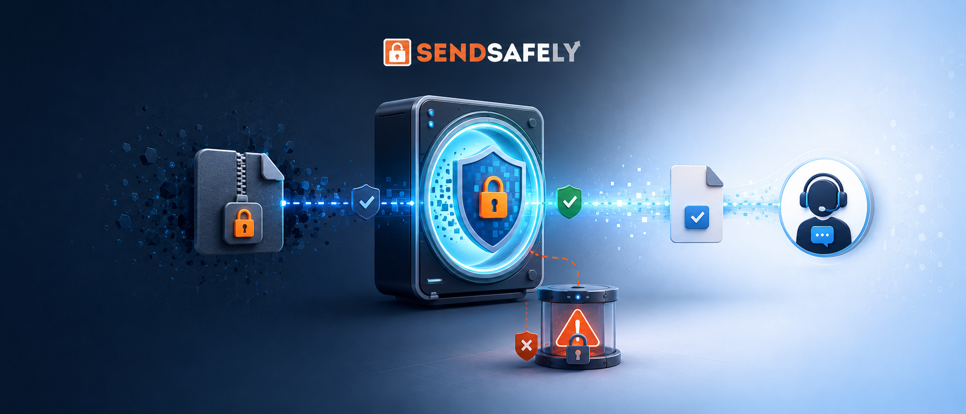 SendSafely AWS Rekognition Action
